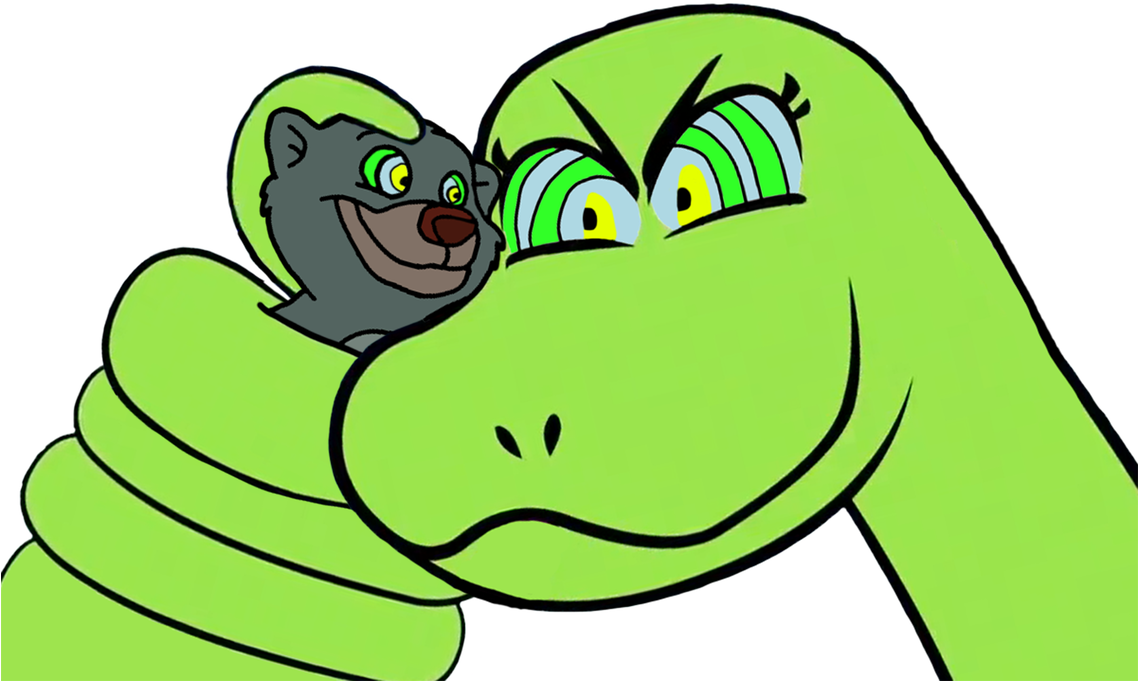 Snake Coils And Hypnotizes Baloo By Seviperman13 - Cartoon (1137x703)