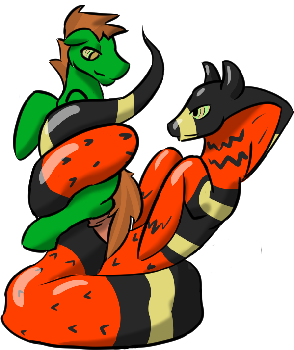 Tartsarts, Coiling, Explicit, Gay, Hypnosis, Lamia, - Cartoon (934x800)