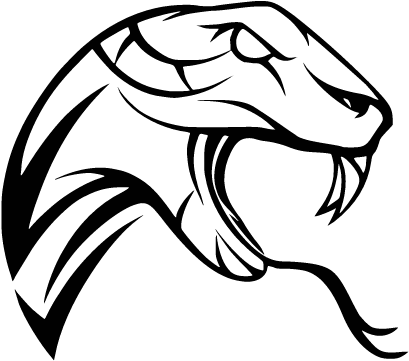 Decals By Coughsalot64 - Snake Head Vector Png (480x360)