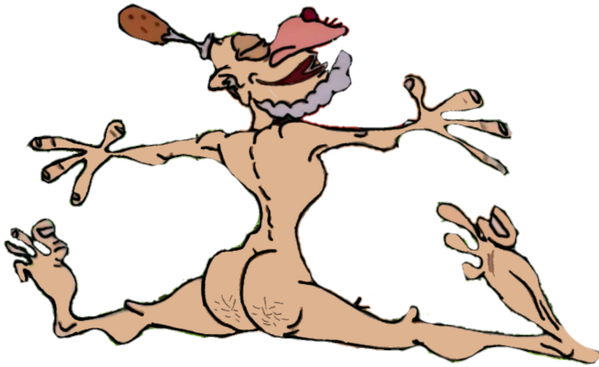 Skinny Dipping Man Butt Clipart By Theawesome333 - Skinny Dipping Man Butt Clipart By Theawesome333 (600x451)