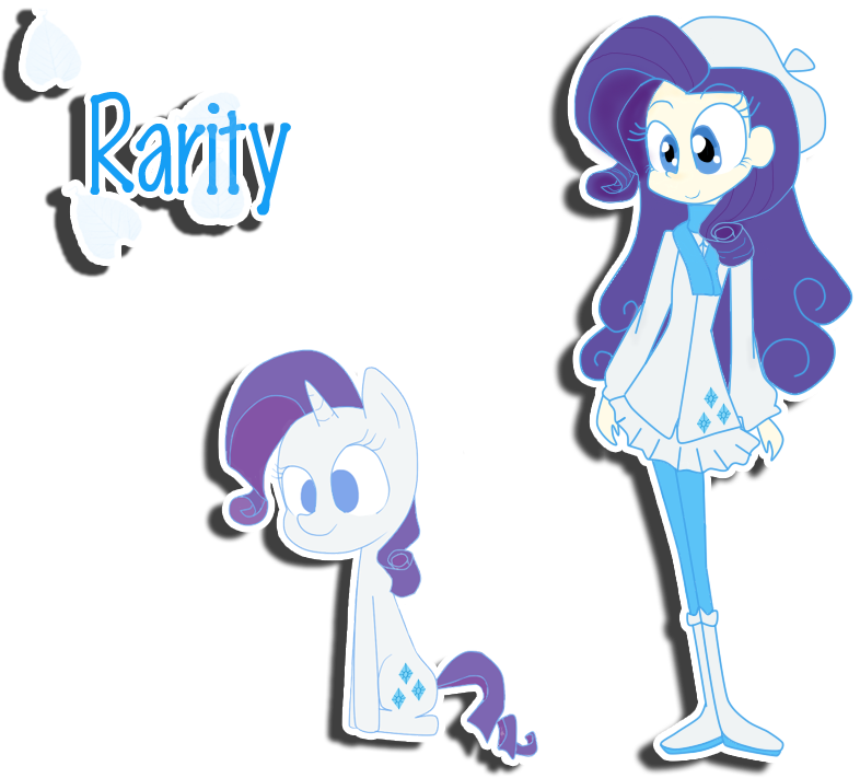 Uploaded - Rarity Human And Pony (1024x768)