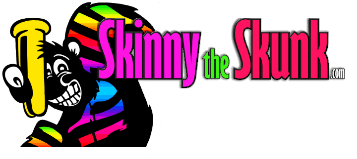 Skinny The Skunk's Stores - Skin Your Skunk Guitar Skins (735x334)