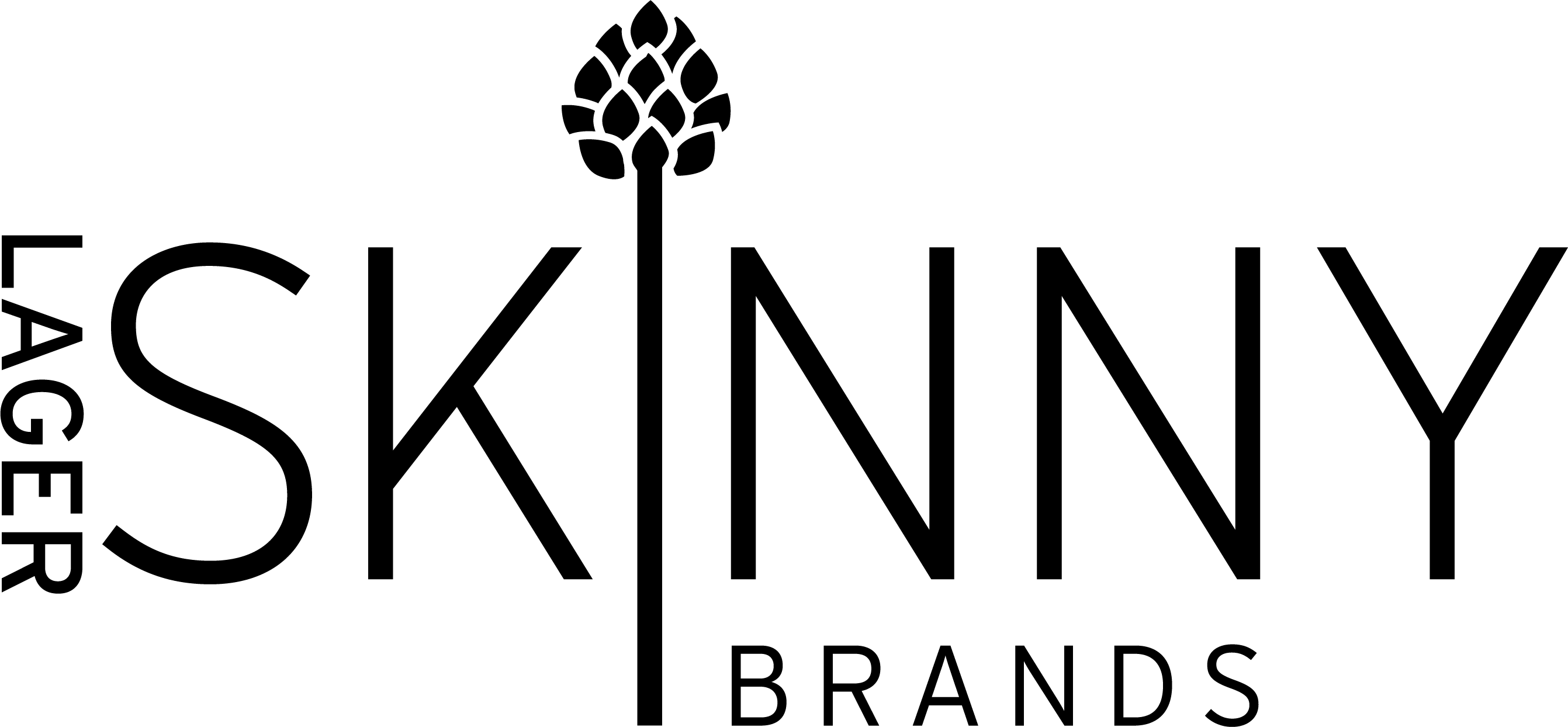 Skinny Lager Bar - Skinny Brands Logo (2683x1244)