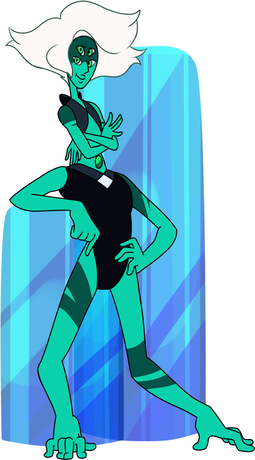 Skinny Malachite - Steven Universe Skinny Malachite (1280x1812)