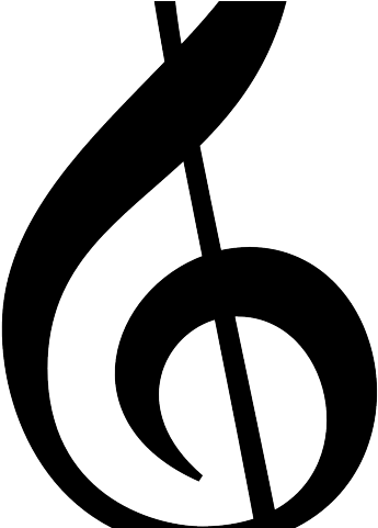 Treble Clef Cliparts - Music Note Icon Png (640x480)