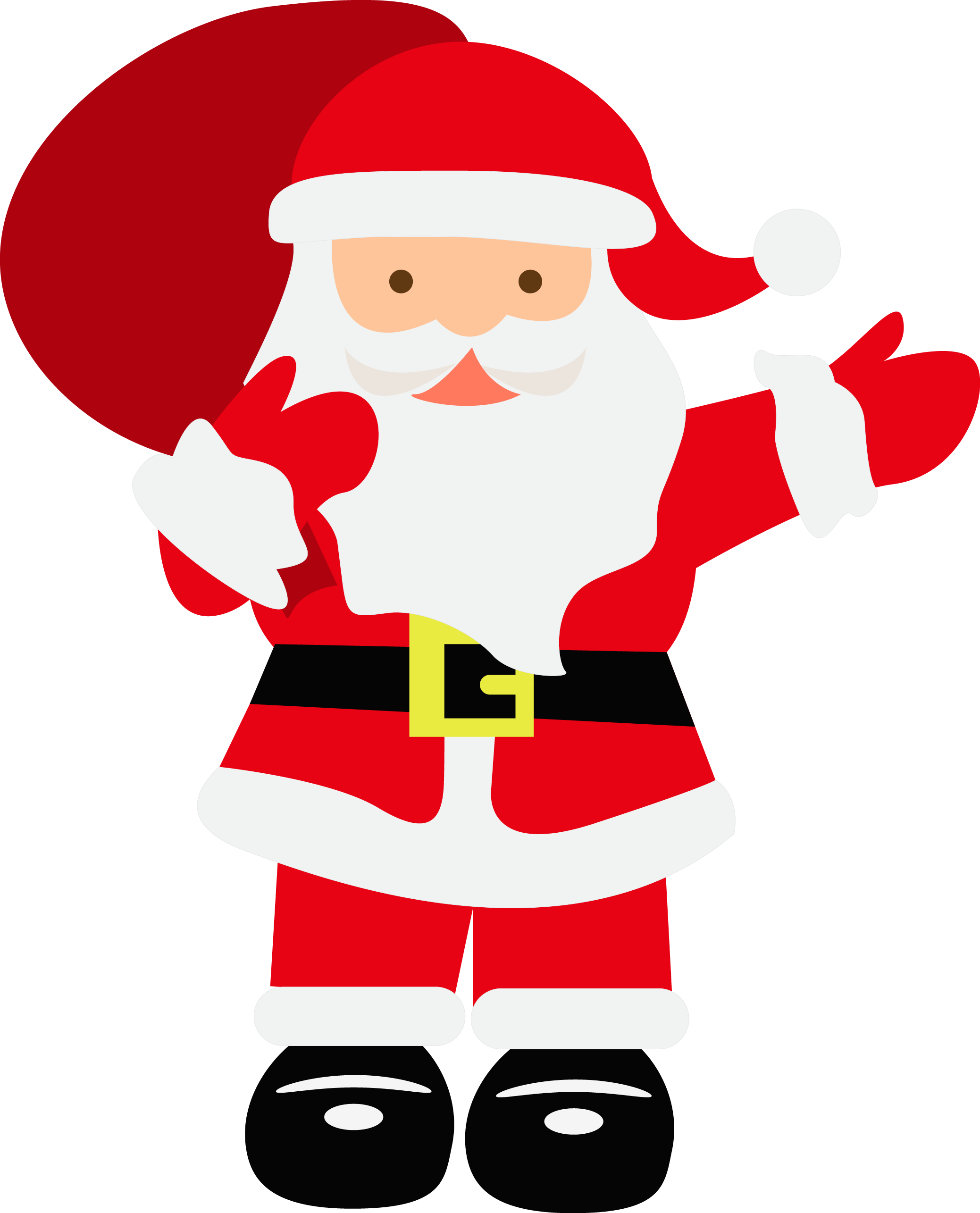 Photo By @daniellemoraesfalcao - Father Christmas Saying Hello (2077x2571)
