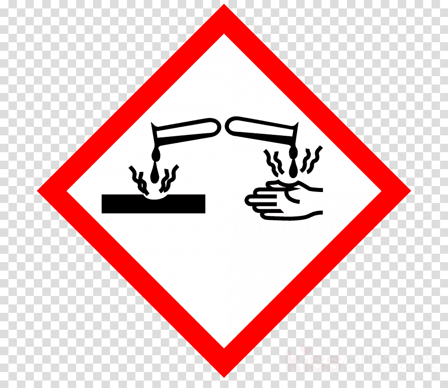 Tape Logic Pictogram Labels, Corrosion, - Ghs Pictograms (900x780)