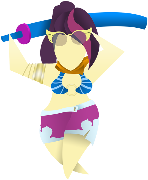 Fanart Of Chibi Pool Party Fiora By Ange1bay - Cartoon (774x1032)