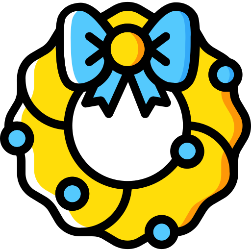 Christmas - Corona Navidad Icono (512x512)