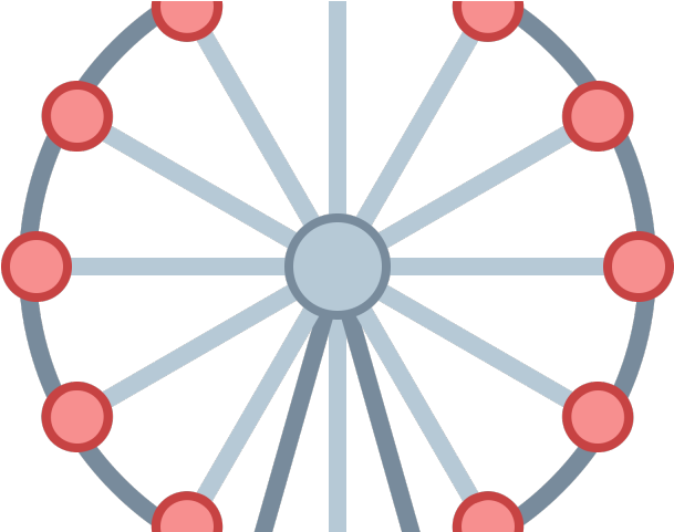 Ferris Wheel Clipart Tumblr Transparent - Ferris Wheel (640x480)