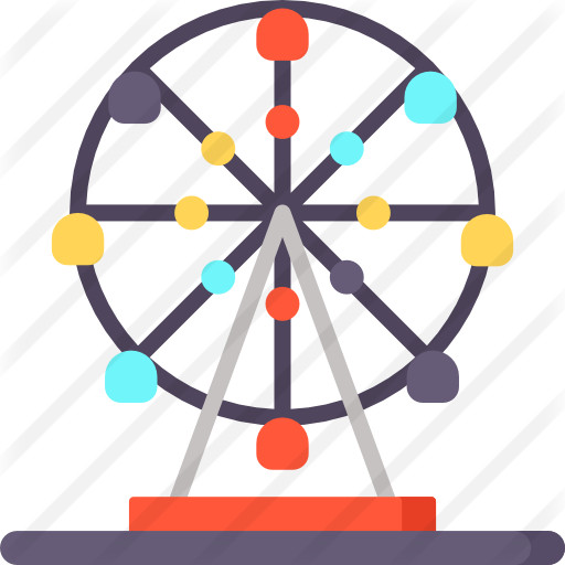 Ferris Wheel Free Icon - Ripe Io Logo (512x512)
