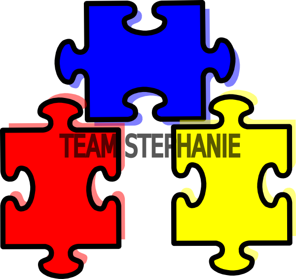 Puzzle Pieces Connected Clip Art Vector Online Royalty - Jigsaw Puzzle 2 Pieces (600x564)