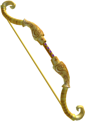 Image Of Bow And Arrow - Artemis Golden Bow And Arrow (420x420)