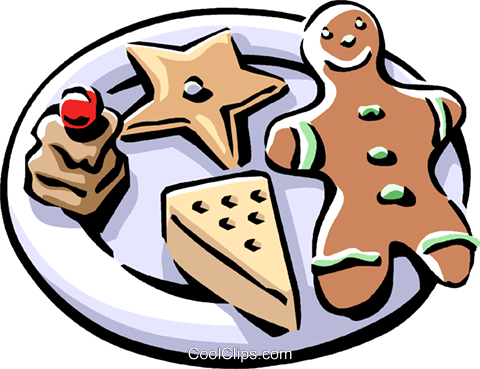 Christmas Cookies With Gingerbread Man Royalty Free - Christmas Cookies With Gingerbread Man Royalty Free (480x369)