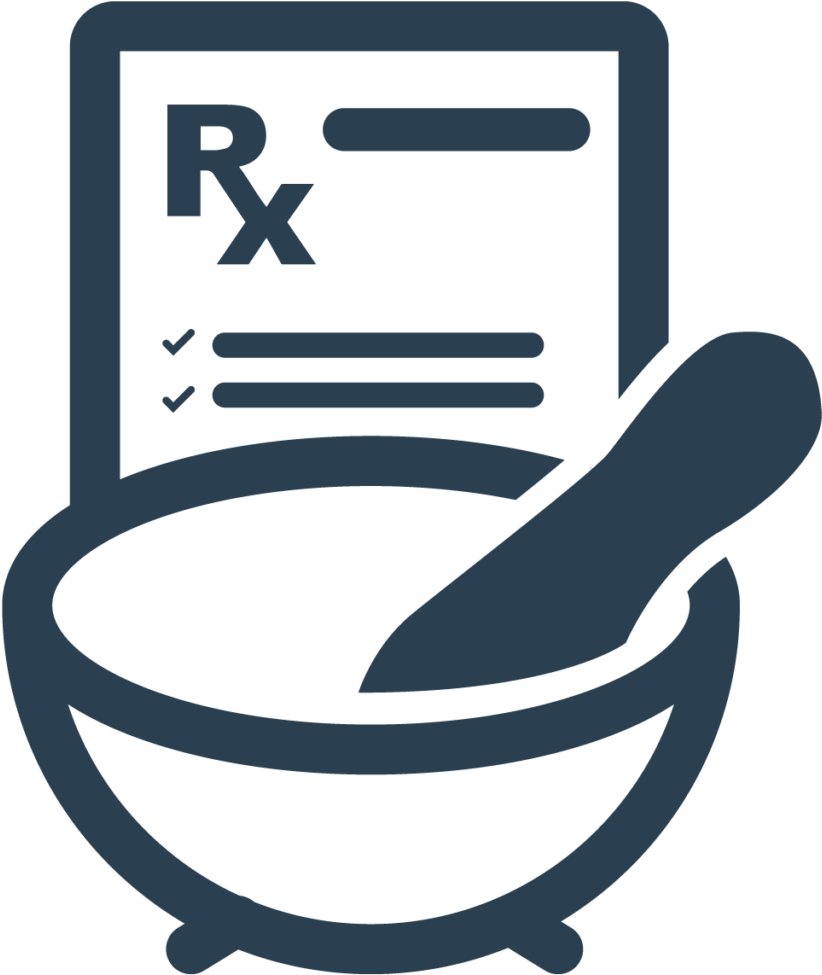 Common Prescription Medications For Tourette S Syndrome - Pharmacy Compounding Clip Art (889x1024)