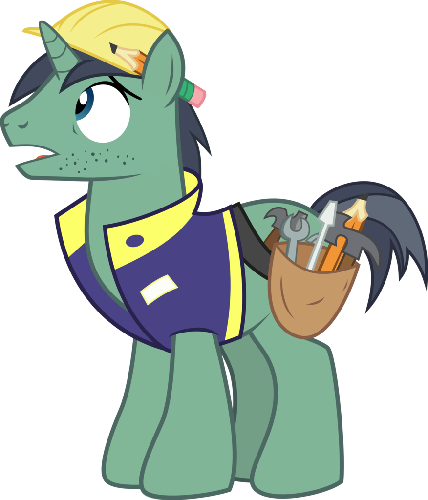Pacificgreen, Constructicorn, Hard Hat, Hat, Male, - Cartoon (876x1024)