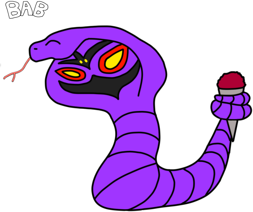 Snek With Snowcone - Cartoon (1024x768)