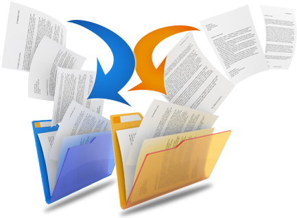 Document Clipart 103957 Document Capture & Imaging - Sorting Documents (480x317)