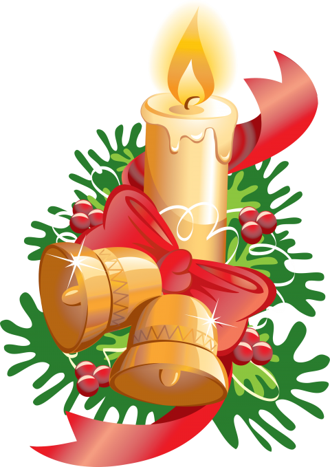 Free Png Download Christmas Candle's Clipart Png Photo - Christmas Candle On Png (480x679)