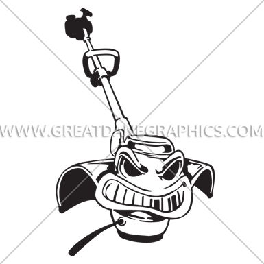 Angry Weed Eater - Weed Eater Clip Art (385x385)