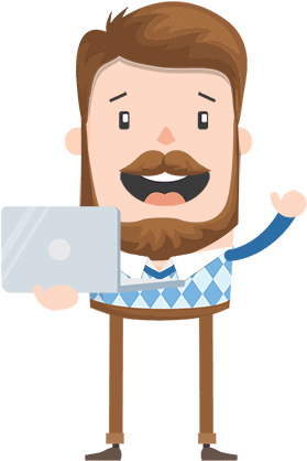 Creation Kits Graphicmama Make Me Your Star - Happy Man Gif Vector (440x464)