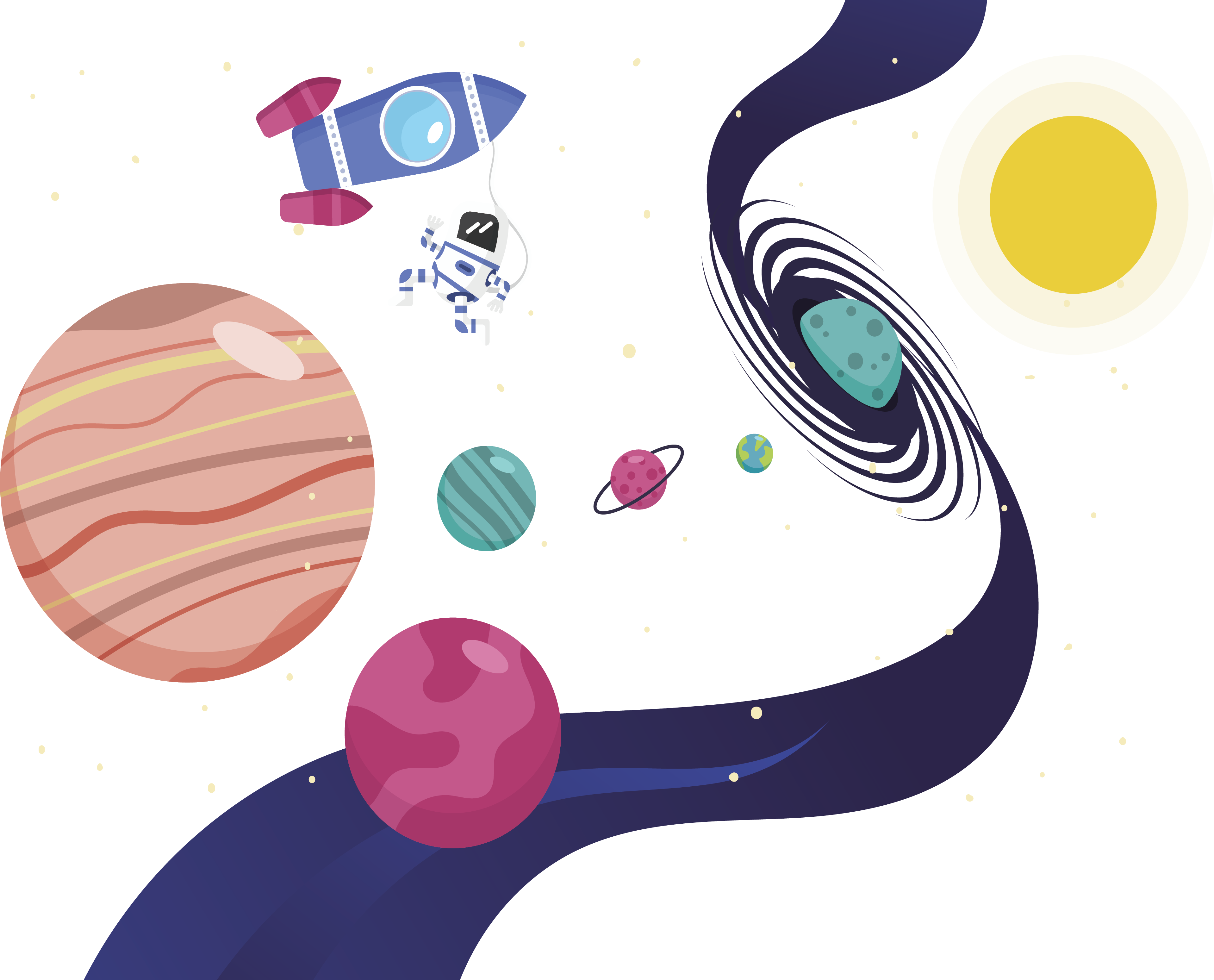 Black Holes Vector Png (3837x3097)