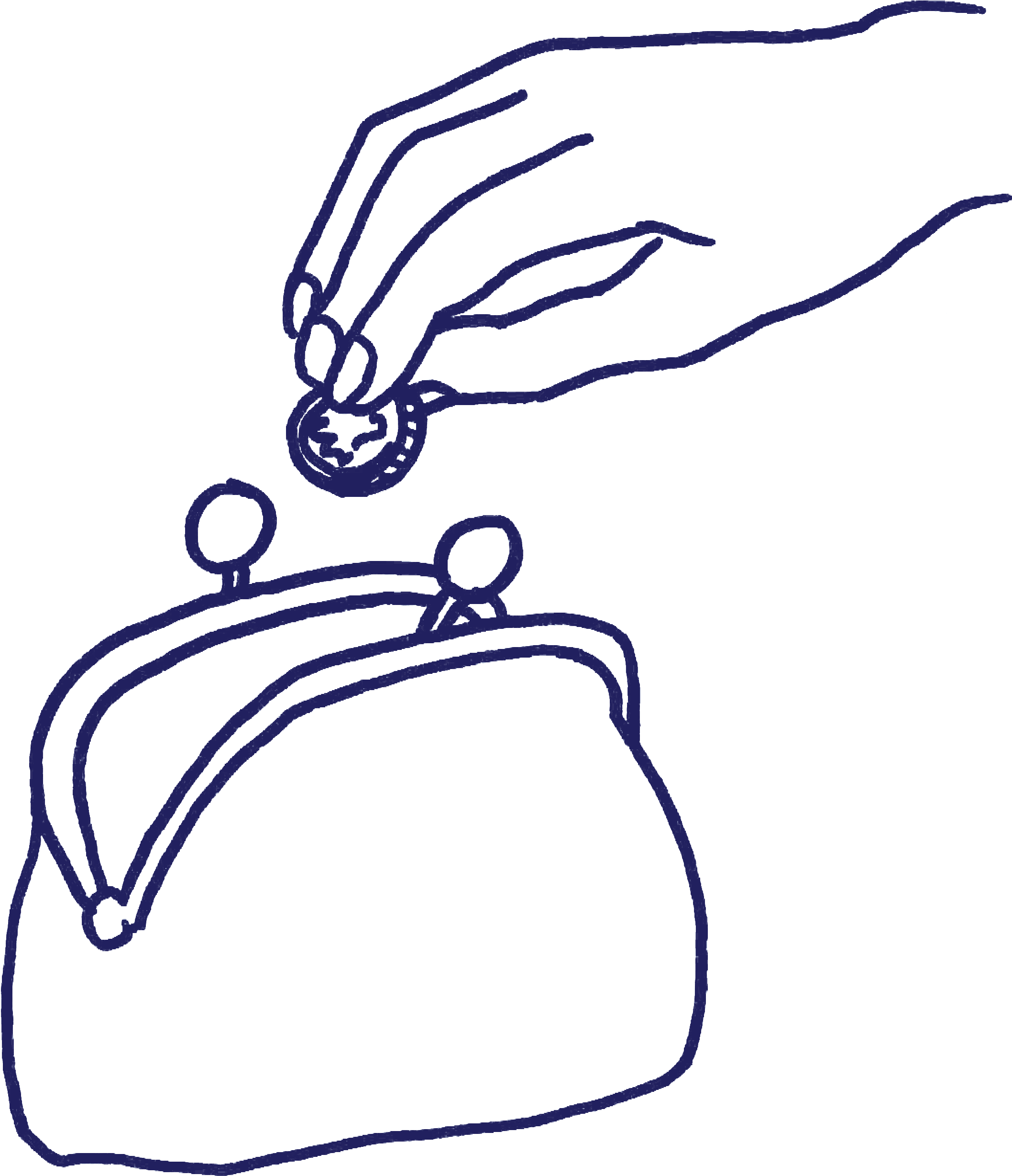 Great & Tiny Donations - Line Art (2136x2464)