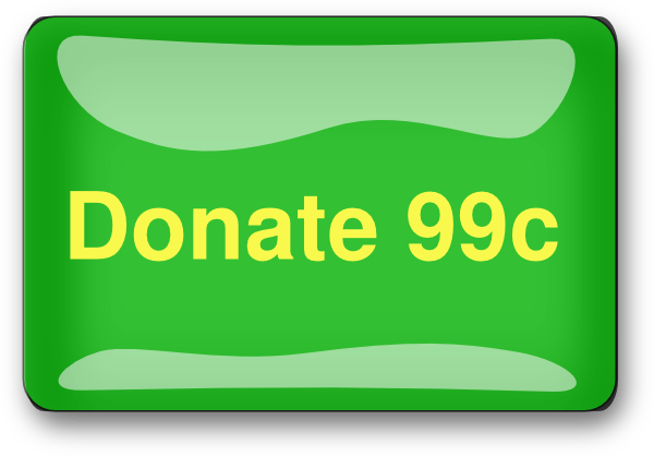 Donate 99c Clipart - Donate 99c Clipart (600x418)