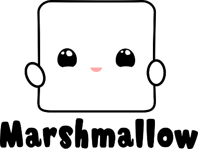 Lowest K - E - - Marshmallow Cartoons Transparent Png (400x302)