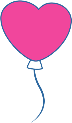 Balloon In Shape Icon Icons By Canva - Heart (550x550)