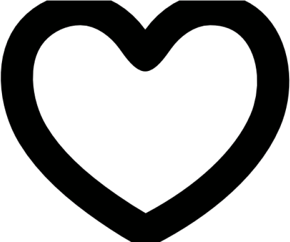 Heart Shaped Clipart Hollow Heart - Heart Symbol (640x480)