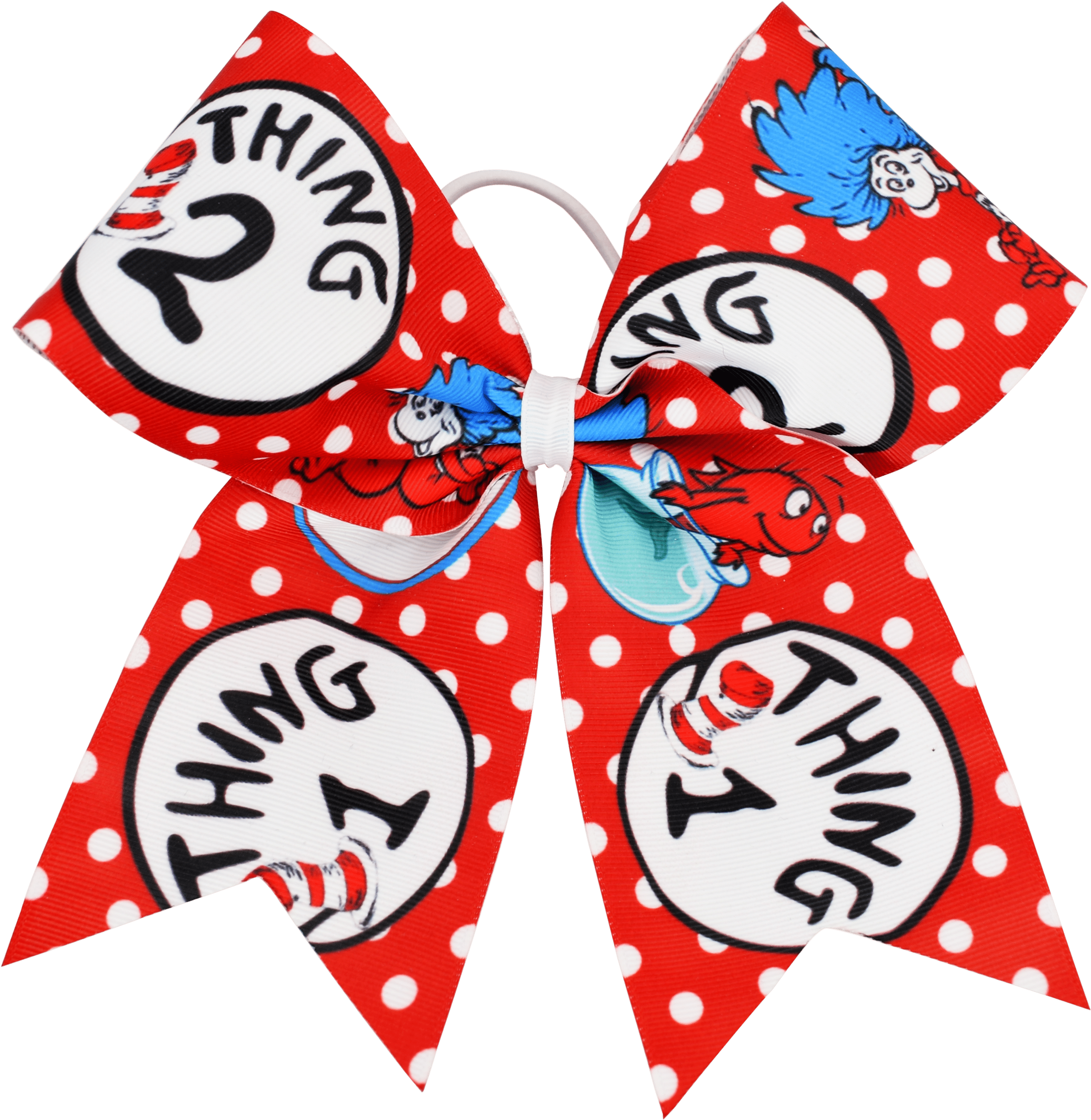 Home / Accessories / Bows & Headwear / Patterned Bows - Thing One (3000x3000)