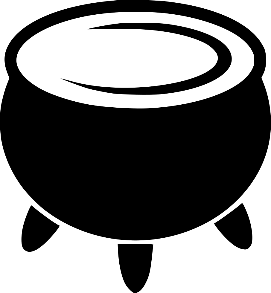 Cauldron Svg Png Icon Free Download - Cauldron Transparent (906x980)