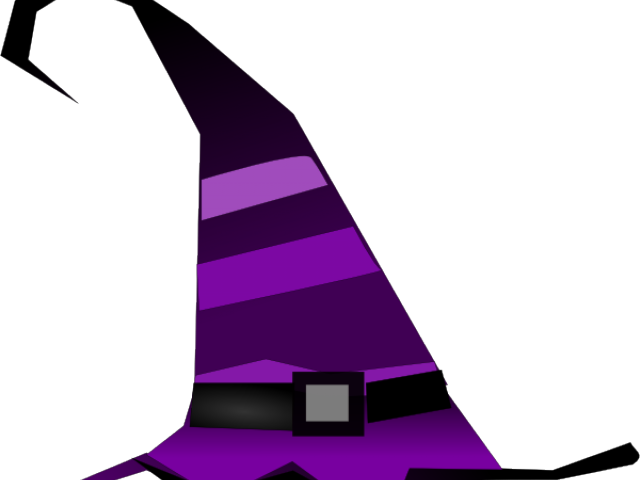 Witch Hat Clipart Large - Witch Hat .png (640x480)