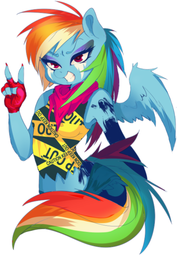 Buttermutt, Caution Tape, Clothes, Fashion, Fingerless - Cartoon (453x600)