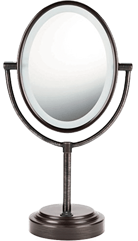 Best Makeup Mirror Transparent Background - Led Makeup Oval Mirror (1000x600)