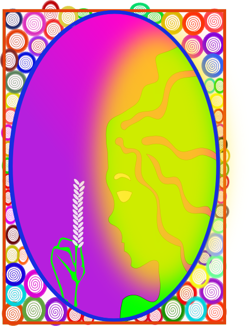 Mirror Frame - Circle (512x669)