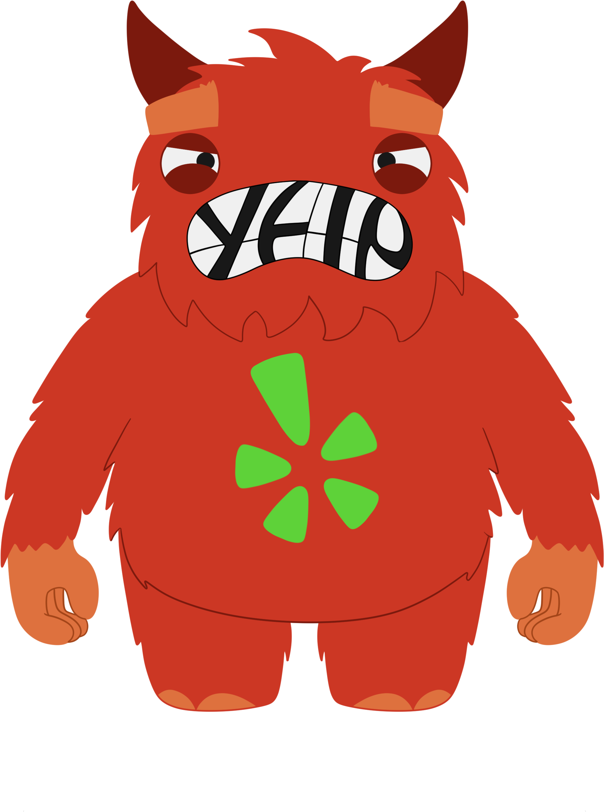 Sticks And Stones - Cartoon (2824x3000)