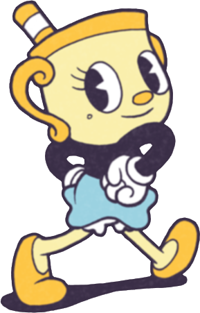 Two Cups And A Miss - Cuphead The Delicious Last Course (289x451)