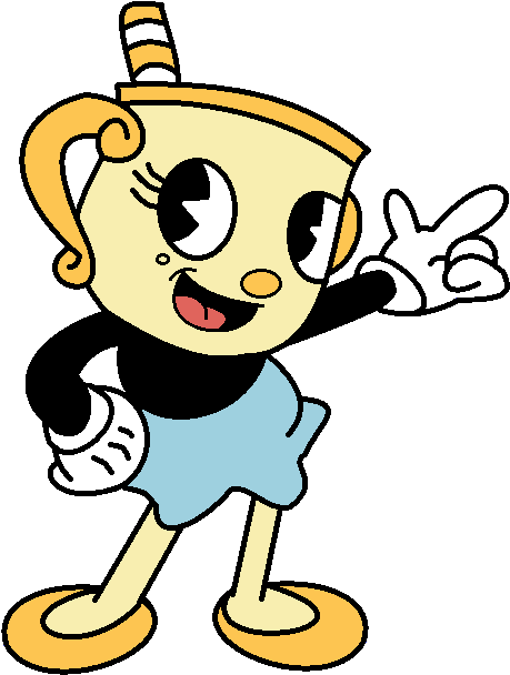 Chalice By Fortnermations - Dibujos De Cuphead A Chalice (599x648)