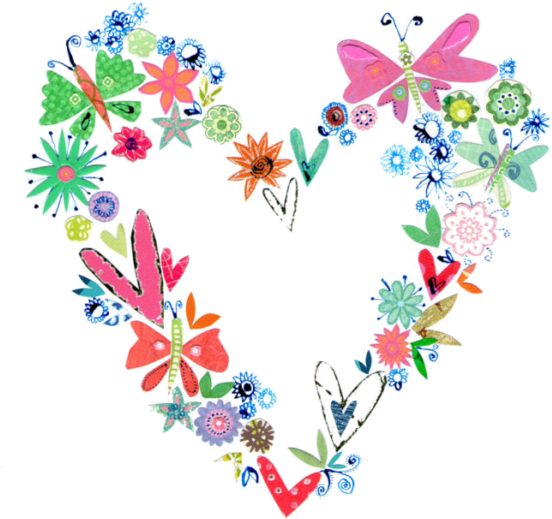 Clip Art, Tube, Twins, Hearts, Gemini, Twin, Illustrations, - Floral Design (600x606)