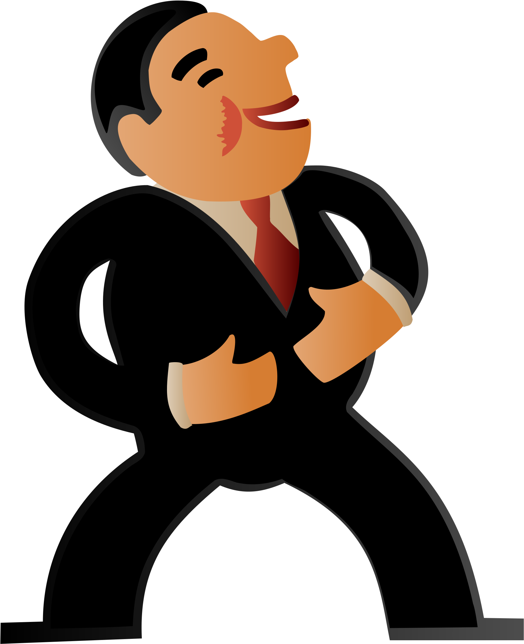 Big Image - Cartoon Guy In A Suit (2019x2400)
