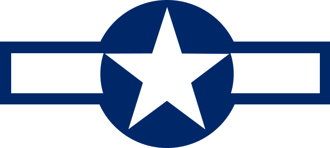 Us Army Air Force Insignia - Us Air Force (650x292)