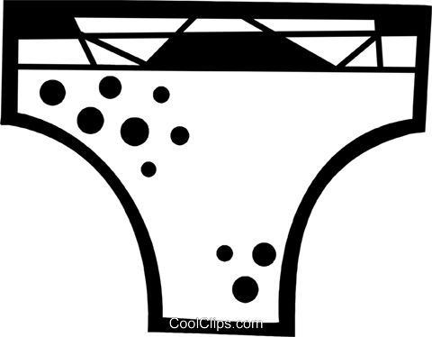 Bikini Underwear Royalty Free Vector Clip Art Illustration - Bikini Underwear Royalty Free Vector Clip Art Illustration (480x374)