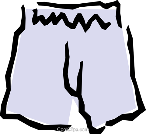 Underwear Royalty Free Vector Clip Art Illustration - Underwear Clip Art (480x440)