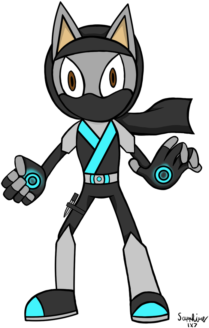 Noah The Stealthy Rogue By Sapphire1x7 - Cartoon (727x1099)