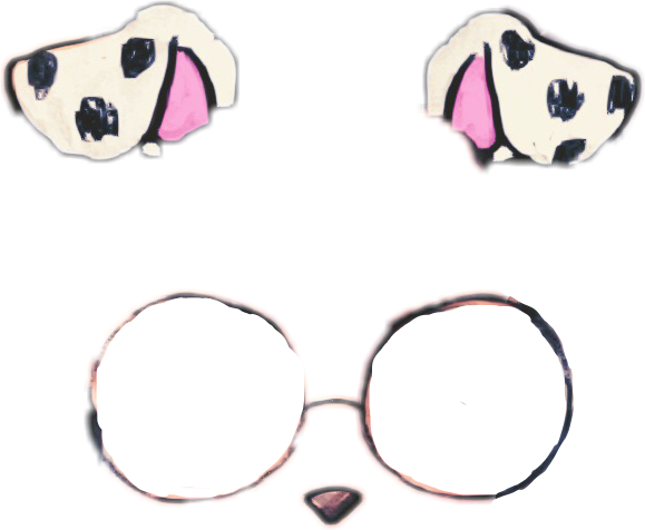 Snapchat Filters Clipart Pug - Transparent Background Snapchat Filters (579x476)