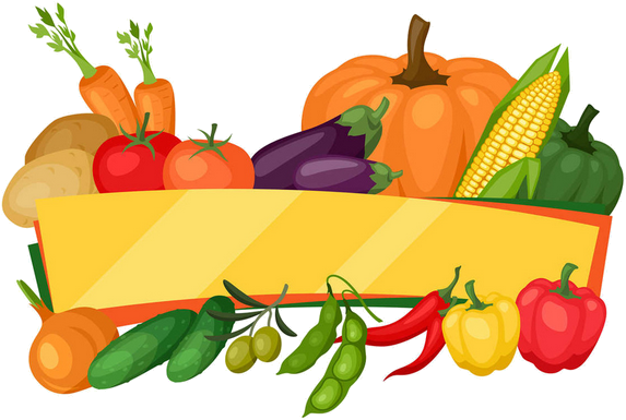 Google Търсене Malta, Banner, Clip Art, Kindergarten, - Fruits And Vegetables Bulletin Board (598x459)