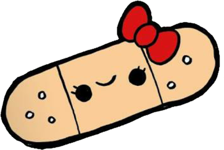 First Aid Clipart Kawaii - Dibujos Kawaii De Primeros Auxilios (748x569)