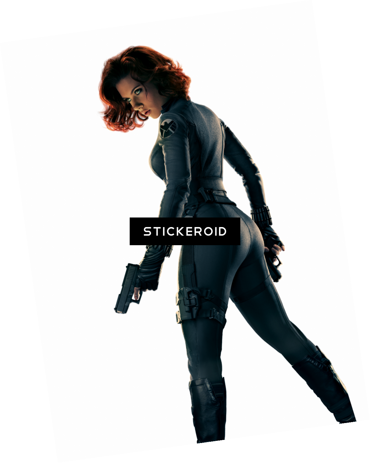 Black Widow - Black Widow Scarlett Johansson Png Transparent (1204x1505)
